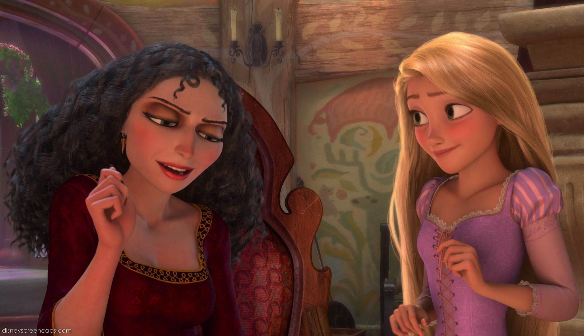 Pretty Rapunzel And Mother Gothel Disney Females Image 21561044