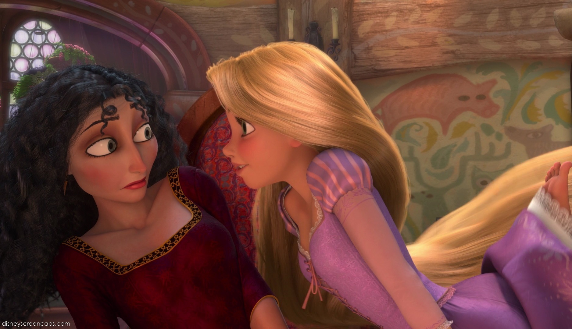 Pretty Rapunzel And Mother Gothel Disney Females Image 21561098.