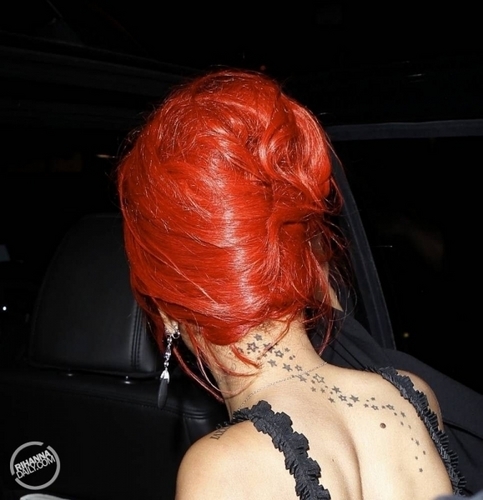  rihanna after DKMS Gala heading for a jantar with friends - April 28, 2011