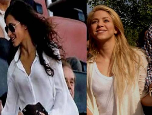 Xisca vs Shakira breast