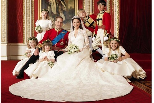  william, kate, Page boys and bridesmaids