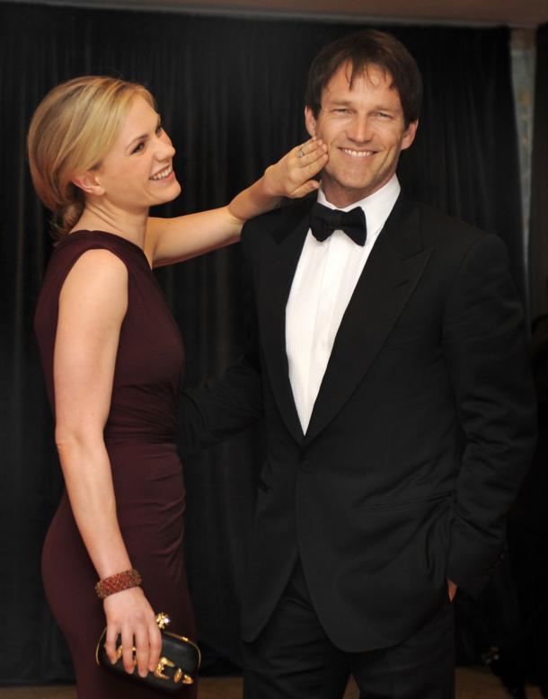 Anna Paquin Stephen Moyer and