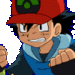 Ash - Pokemon ícone
