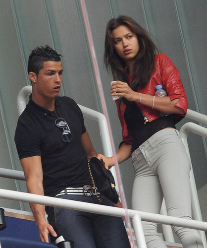  C. Ronaldo & I. Shayk (Real Madrid - Zaragoza)