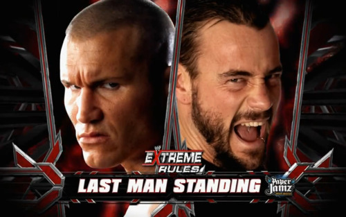  CM Punk vs Randy Orton