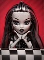 Frankie Stein in Black and White - monster-high photo