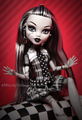Frankie Stein in Black and White! (so cute) - monster-high photo