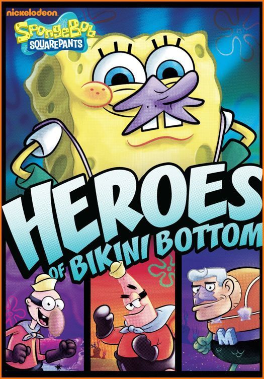bikini bottom background. Heroes of Bikini Bottom DVD