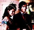 Katherine Pierce & Damon Salvatore - the-vampire-diaries fan art