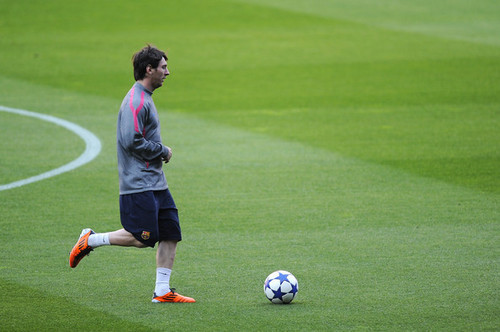  L. Messi (Barcelona training session)