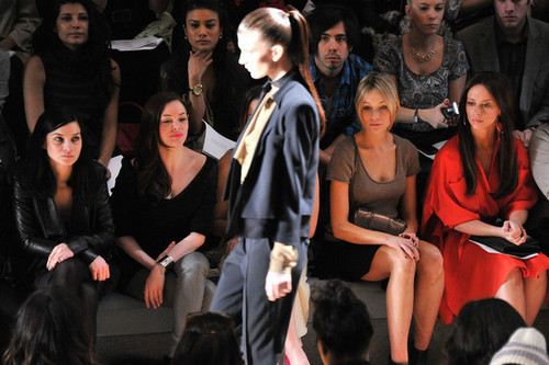  Max Azria - Front Row - Fall 2011 Mercedes-Benz Fashion Week
