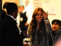 Miley - At Peru Airport (30th April 2011) - miley-cyrus photo