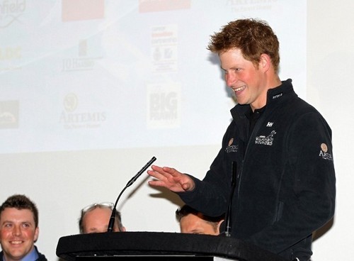 Prince Harry At something..