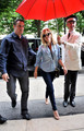 Reese Witherspoon is escorted from her car to the Hotel Plaza Athenee after a shopping trip to Carve - reese-witherspoon photo