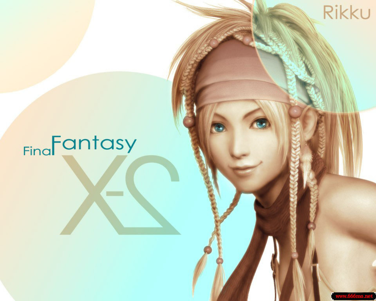 Final Fantasy X2 - Wallpaper Actress