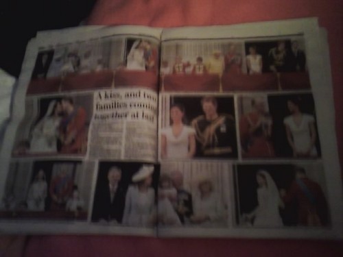  Royal Wedding {Daily Mail}
