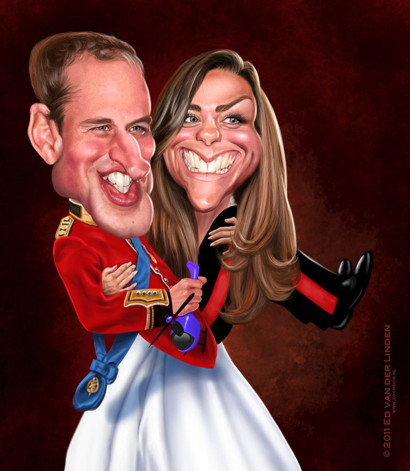 funny - Prince William and Kate Middleton Fan Art (21610054) - Fanpop