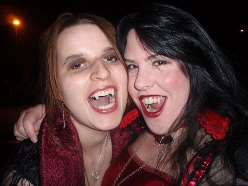  me and my best دوستوں as vampires