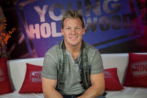 Chris Jericho Visits Young Hollywood Studio