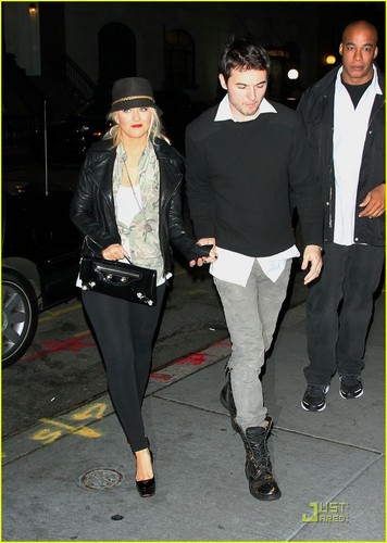 Christina & Matt out in NYC