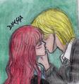HP7-Rose and Scorpius kiss - the-new-kids-from-harry-potter fan art