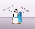 Hug Time! - penguins-of-madagascar fan art