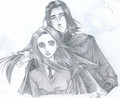 Lily-and-Severus - severus-snape-and-lily-evans fan art