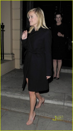 Reese out in London