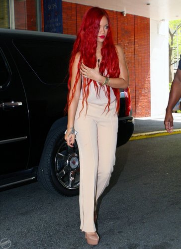  Rihanna - Leaving Philippe Chow Restaurant in NYC - May 3, 2011