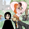 Snape's Daydream - severus-snape-and-lily-evans fan art