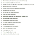 Volume 6 Track List (iTunes) - glee photo