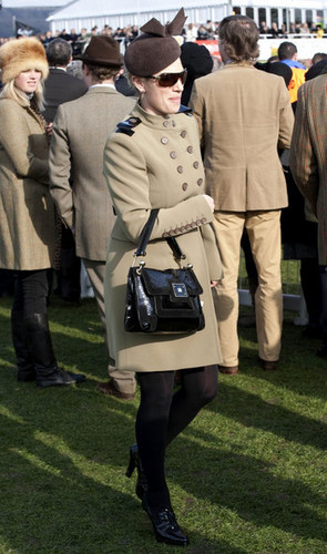  Zara Phillips at the Cheltenham Festival