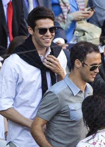 	 a photo was added: 08.05.2011 - Kaka was at the game between Rafael Nadal and Novak Djokovic in Ma