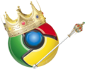 Chrome rules :) - google-chrome fan art