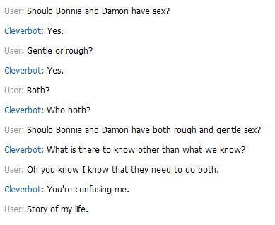  Cleverbot & I on Bamon