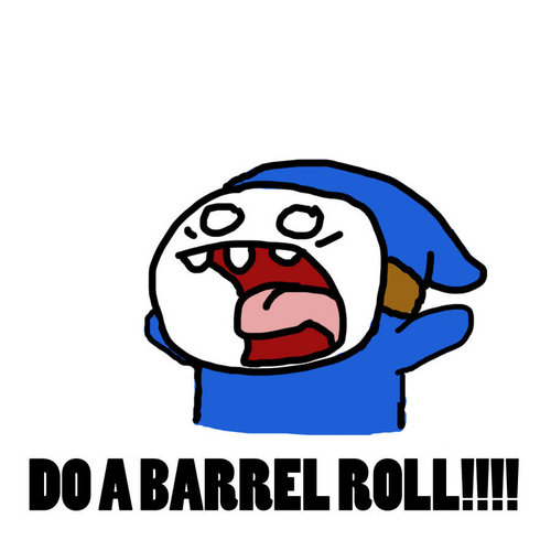  Do a barrel roll!
