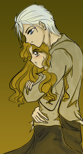  dramione Back Hug