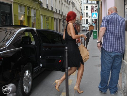  Rihanna - Out and about in Paris, France - 08 May 2011