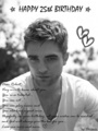 <3 Happy Birthday Robert Pattinson <3 - twilight-series fan art