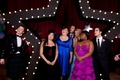 Behind the scenes of 2x20 Prom Queen. - glee photo