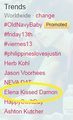 Elena Kissed Damon Trending! ♥ - damon-and-elena fan art