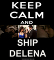Keep Calm & Ship Delena - damon-and-elena fan art