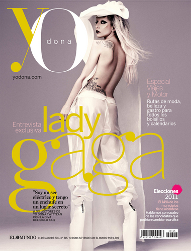 Lady Gaga covers Yo Dona Magazine 