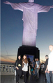 Miley - Visiting Cristo Redentor Statue in Rio de Janeiro, Brazil (11th May 2011) - miley-cyrus photo