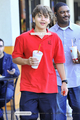 Prince Paris Blanket out in Hollywood.  - blanket-jackson photo