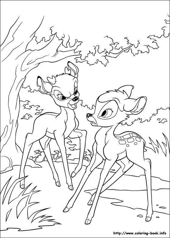 walt disney characters coloring pages - photo #44