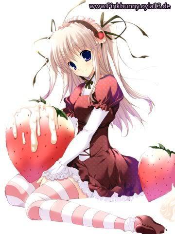 anime strawberries