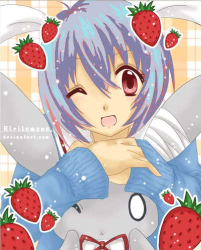 anime strawberries!!!