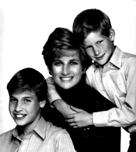  diana and her sons