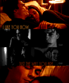 i like you now just they way you are  - damon-and-elena fan art